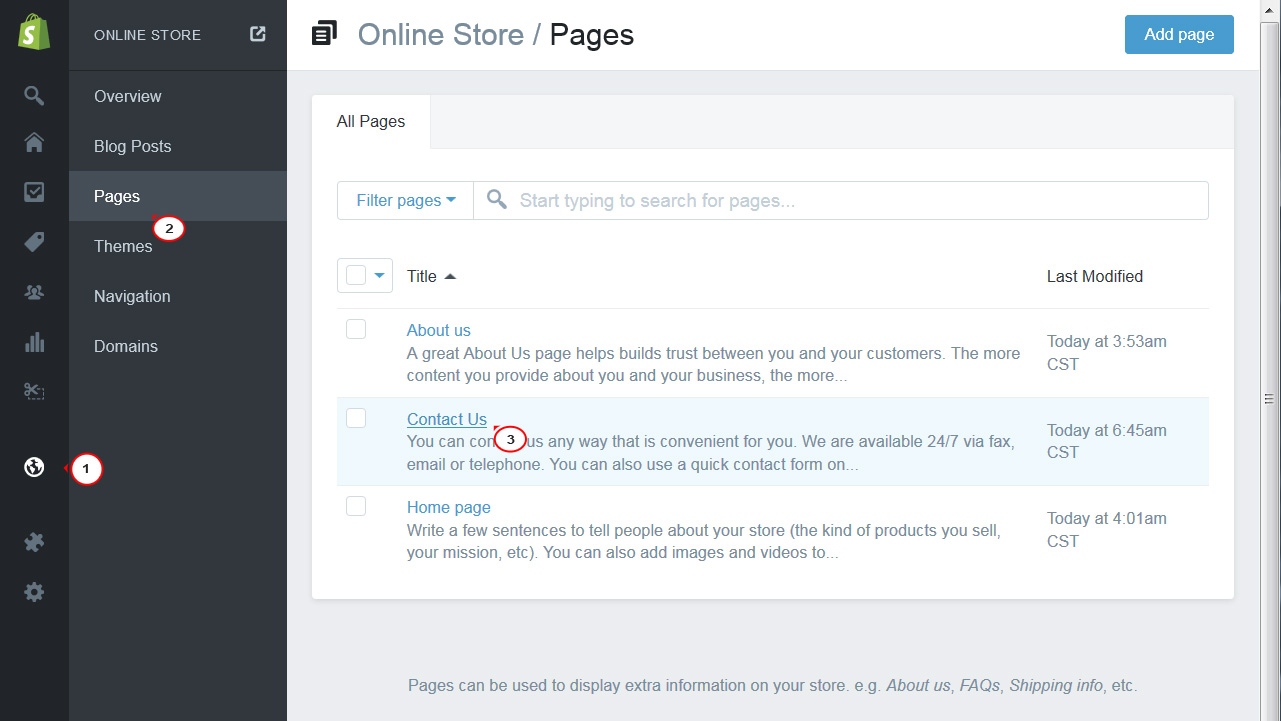 Shopify. How to create a page template Template Monster Help