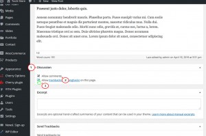 how to manage discussion settings.3
