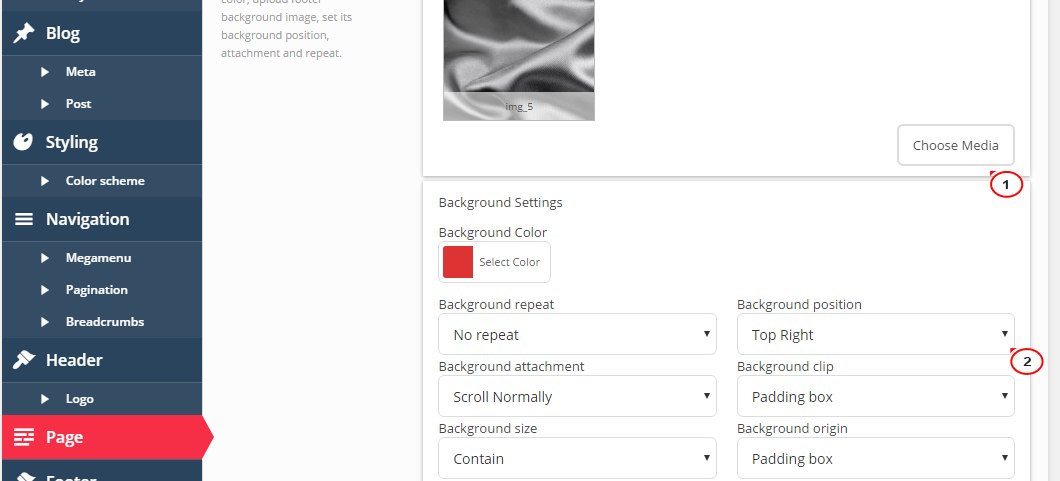 Cherry Framework 4 How To Set Default Background Image Color To Pages Template Monster Help Please have a look at following example