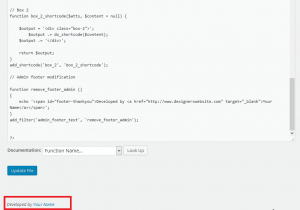 How_to_edit_thank_you_for_creating_with_WordPress_text_in_Wordpress_admin_panel-4