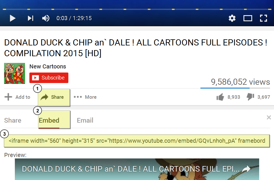 joomla 3 x how to make embedded youtube vimeo video autoplay embedded video