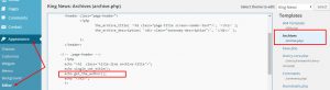 WordPress Blogging themes. How to delete the author from category pages