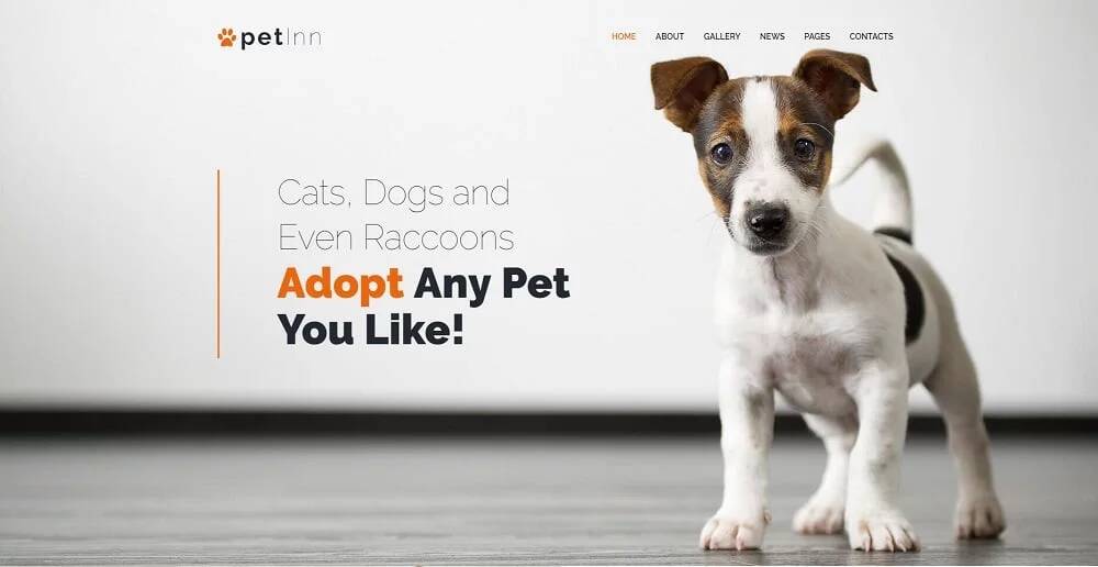 PetInn - Reszponzív Állatok és kiskedvencek WordPress téma