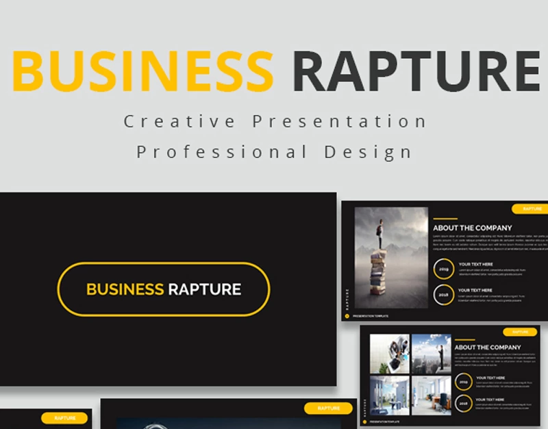 Business Rapture — Шаблон Google Slides презентации
