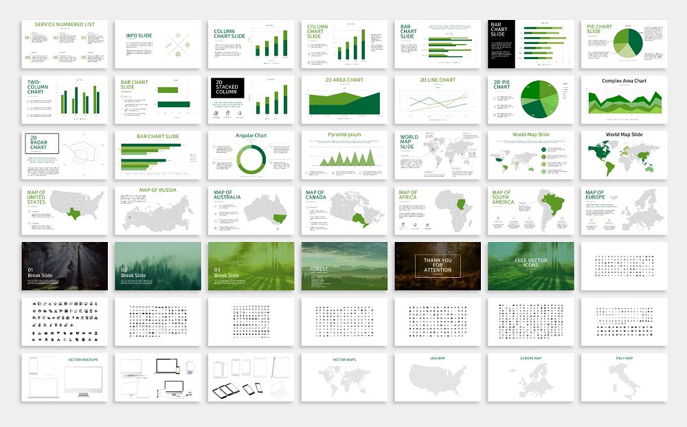                                                                          Forest - PowerPoint Teması 