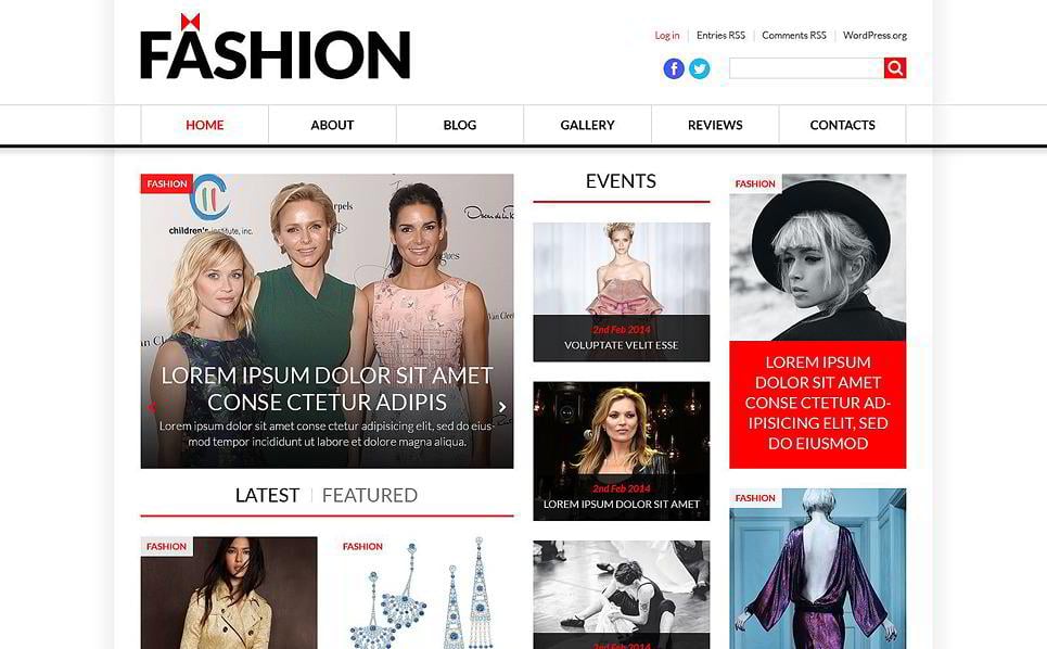                                               Dünya Moda Haber Portalı Teması 