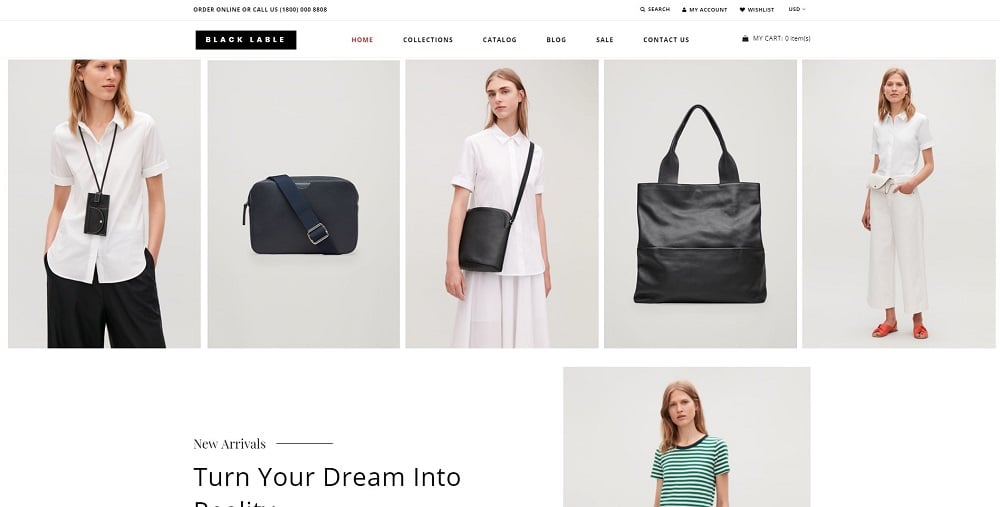                                         Black Lable - Moda Aksesuarları Mağazası Shopify Teması 