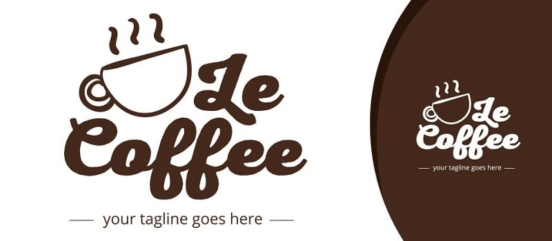                                                Le Coffee Logo Teması 