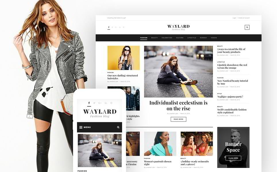 Waylard - Moda Blogu ve Dergi WordPress Teması
